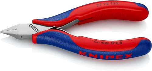 Knipex Tronchese Laterale Per Elettronica Rivestiti In Materiale Bicomponente 115 Mm 77 72 115