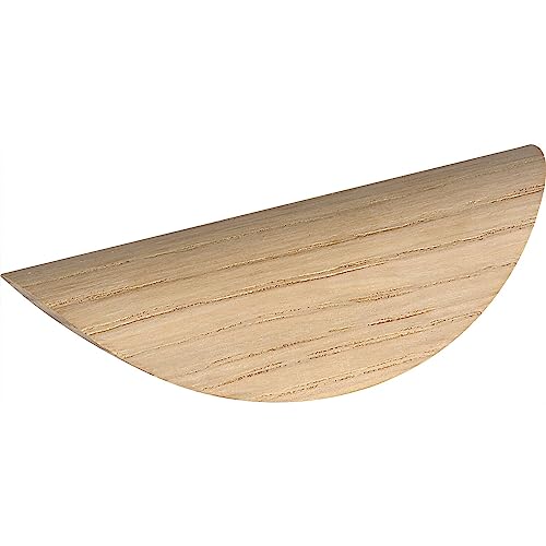 Alles Im Griff Maniglia In Legno Archive La 64 Mm, Larghezza 107 Mm, Maniglia Per Mobili In Legno Per Armadi E Cassettiere, Rovere Grezzo