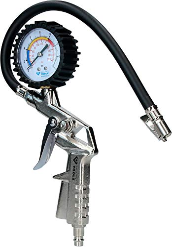 Brilliant Tools Bt691019 Misuratore Di Pressione Gomme, 0-16 Bar [Powered By Ks Tools]