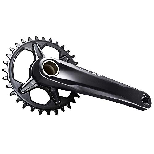 Shimano 4550170780654, Fc-M8100 Deore Xt 1X12S Crankset X 170Mm Boost Unisex Adulto, Nero, Unica