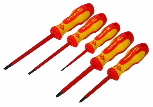 C.K T4729 Cacciavite Triton Xls – Set Da 5 Pezzi Isolati Taglio/Pz