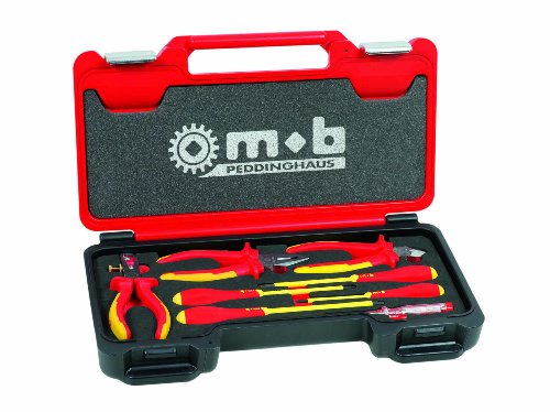 Peddinghaus Handwerkzeuge Vertriebs, Set Di Pinze E Cacciaviti In Valigetta Media 8 Pz., 9436008001