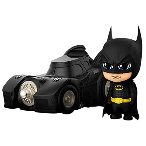 Hot Toys Cosbaby Batman Con Batmobile Cosbaby Set