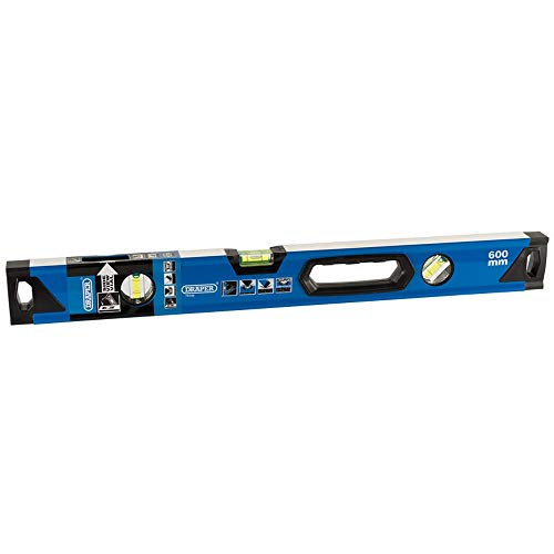 Draper 75102 - Livella A Sezione Laterale, Lunghezza 600 Mm