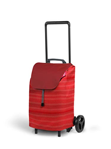 Gimi Carrello Spesa Easy Rosso L 40 34X45 H 96