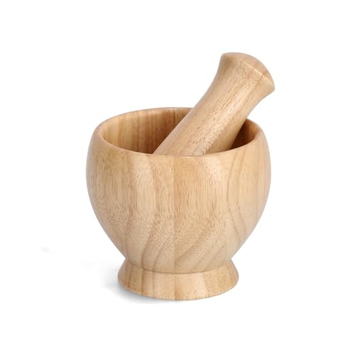 Zeller 24024 Mortaio Con Pestello In Caucciù 12X10 Cm