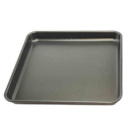 Vespa Teglia Forno Bassa 40X40 H.4, Alluminio, Silver/Black, One Size