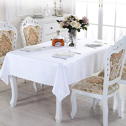 Tovaglia Rettangolare Da 150 X 200 Cm, Lavabile, In Poliestere, Ideale Per Tavoli Da Buffet, Feste, Vacanze, Cene, Matrimoni