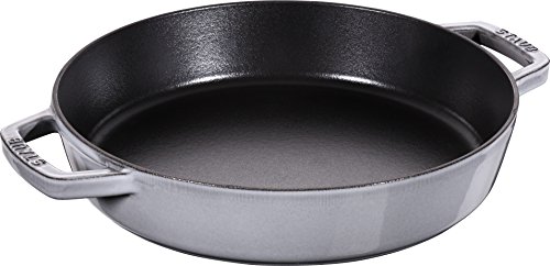 Staub 40511-726-0 Pans Padella In Ghisa Con Due Manici, 281 X 75 X 368