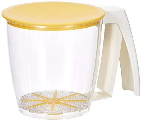 Tescoma 630341 Delicia Setaccio, Plastica, Trasparente/Giallo