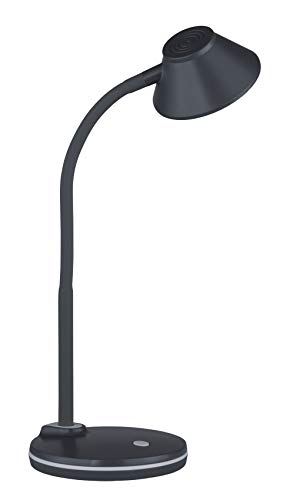 Reality Leuchten Berry - Lampada Da Tavolo In Plastica, 3,2 W, Colore: Nero