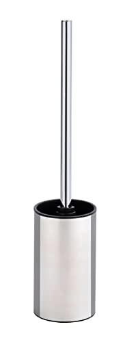 Wenko Detroit 21694100 - Scovolino Per Wc, A Forma Di Gufo, Dimensioni: 9,0 X 9,0 X 40,0 Cm, Colore: Inox