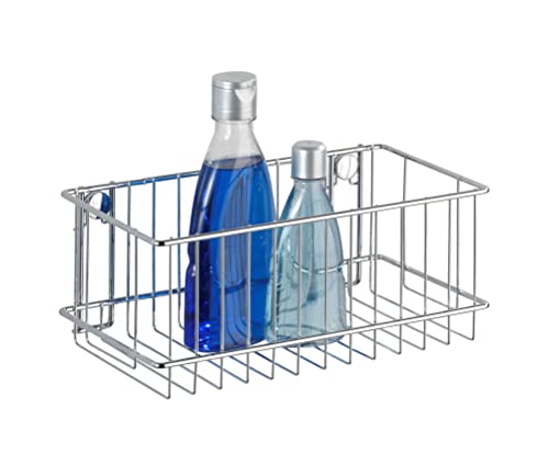 Wenko Portaoggetti Grande Classic, Acciaio, 24 X 10 X 14 Cm, Cromo