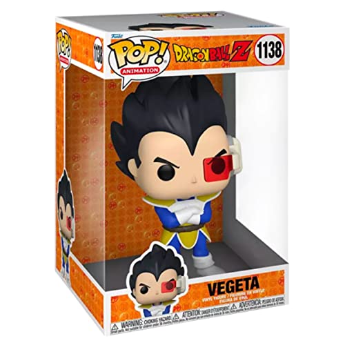 Funko Pop! Jumbo: Dragonball Z - Vegeta - Dragon Ball - Figura In Vinile Da Collezione - Idea Regalo - Merchandising Ufficiale - Giocattoli Per Bambin