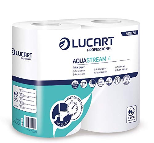 Lucart Cartaigienica Aquastream 4 Rotoli