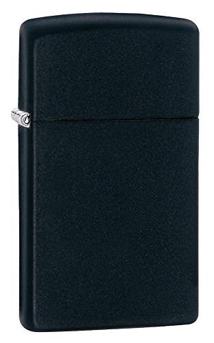 Zippo 1618 Accendino Slim Colore: Nero Opaco