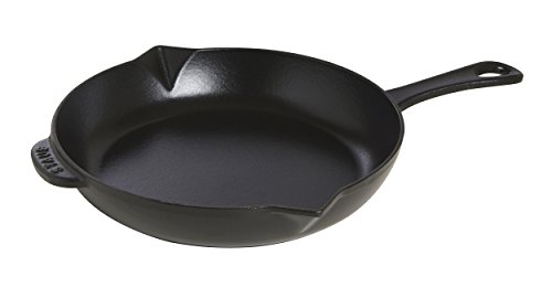 Staub 40510-617-0 Pans Padella In Ghisa Con Manico, 26 Cm