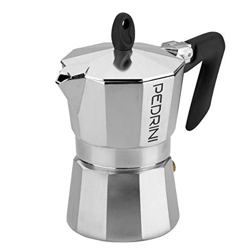 Pedrini 9083-3 Caffettiera, Kaffettiera, 3 Tazze