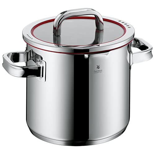 Wmf 0762206380 Function 4 Pentola Alta, Diametro Di 20 Cm, Con Coperchio