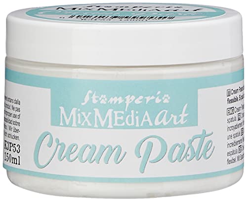 Stamperia Cream Paste 150 Ml, Multicolore, 7.5Cmx6Cm, 6 Unità