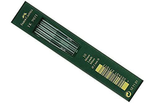 Faber-Castell - Refill Tk 9071 Hb, 2 Mm, 10 Pezzi