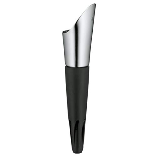 Wmf Decanter Per Vino Con Aeratore 14 Cm, Acciaio Inossidabile Cromargan, Plastica, Versatore Per Vino