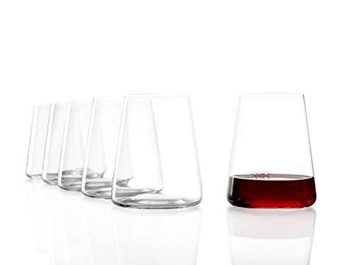 Stölzle Lausitz 1590022 - Bicchieri Di Vino Rosso, Trasparente, 520 Ml, Set Di 6
