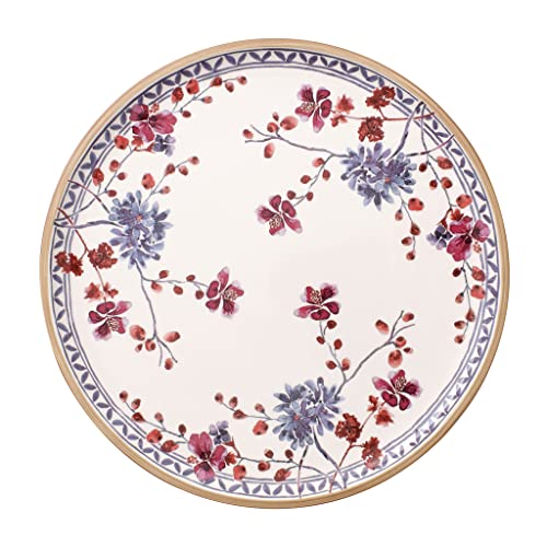 Villeroy & Boch Artesano Provençal Lavanda Piatto Da Pizza, 32 Cm, Porcellana Premium, Bianco/Multicolore