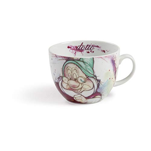 Egan 7 Nani Dotto, Pws03/1Do, Tazza Colazione, Porcellana, 9X12X14,5 Cm, Multicolore