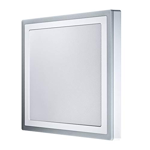 Ledvance Lampada Decorativa Da Parete E Soffitto A Led, Colori Rgb E Varie Modalità Regolabili Con Telecomando, Pannello Dimmerabile, 38W, Bianco Cald