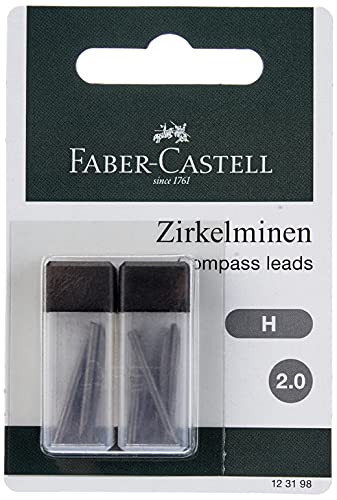Faber-Castell 123198 – Compás De Minas, 2 Mm, 12 Unidades)