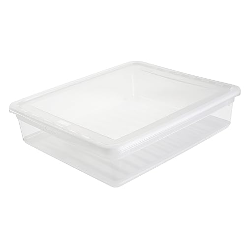 Keeeper Cassetta Con Sistema Di Ventilazione, 39 X 33,5 X 9 Cm, 9 L, Bea, Trasparente
