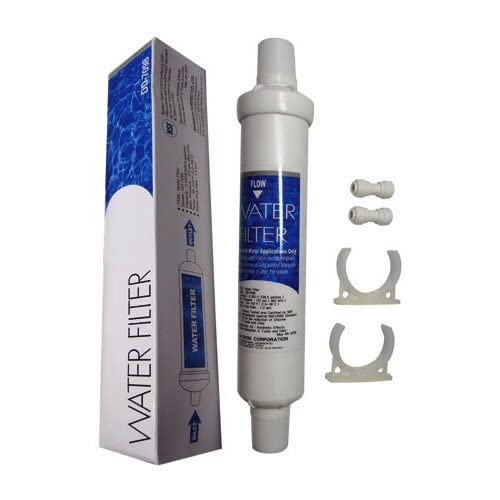 Water Filter Dd-7098 - Filtro Acqua Esterno Per Frigoriferi Compatibile Con Siemens 00750558, Bosch 00750558, Neff 00750558, Sostituzione Di 00497818