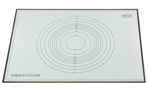 Rösle 12465 Back E Lavoro Matte, Silicone, Bianco, 68 X 53 X 0.1 Cm