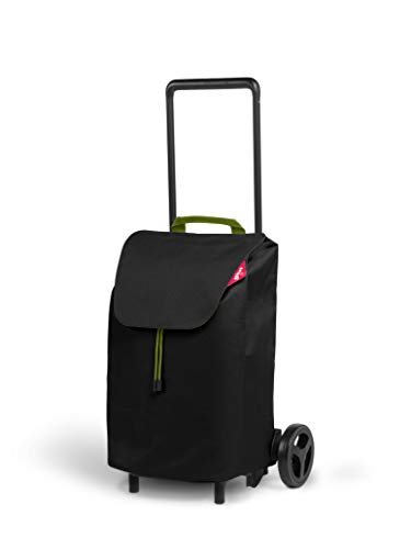 Gimi Easy, Carrello Portaspesa Compatto Con Capienza Da 40 L, Carrello Portaspesa Pieghevole Con Portata Fino A 30 Kg, Leggero E Maneggevole