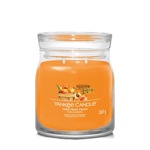 Candela Giara Media Farm Fresh Peach Yankee Candle