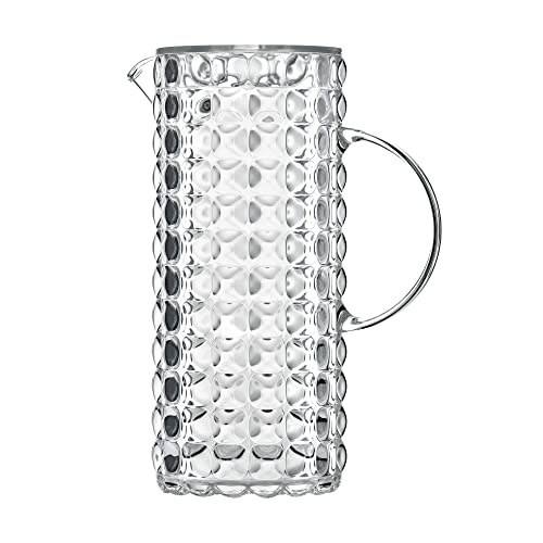 Guzzini - Tiffany, Caraffa Con Coperchio - Trasparente, Ø 11,5 X 18,5 X H25,5 Cm | 1750 Cc - 22560000