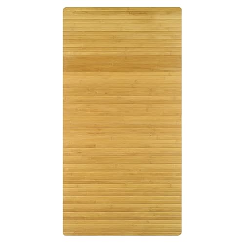 Kleine Wolke Tappetino Da Bagno In Bambù, Beige (Natur), 50 X 80 Cm
