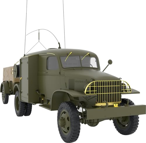 Miniart - Camion Radio K51 Dell'Esercito Americano Con Rimorchio 1/35 - Miniart 35418