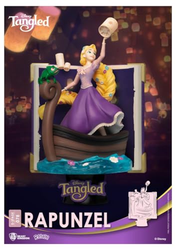 Beast Kingdom Toys Disney Diorama-078 - Libro Storia - Rapunzel