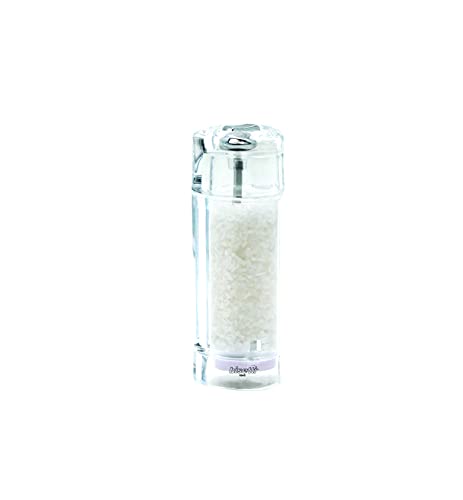 Bisetti - Macina Sale Acrilico Trasparente 15 Cm - Serie Torino