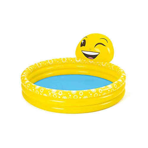 Bestway 53081 Piscinetta Per Bambini Smile Con Spruzza-Acqua, 2 Anni+