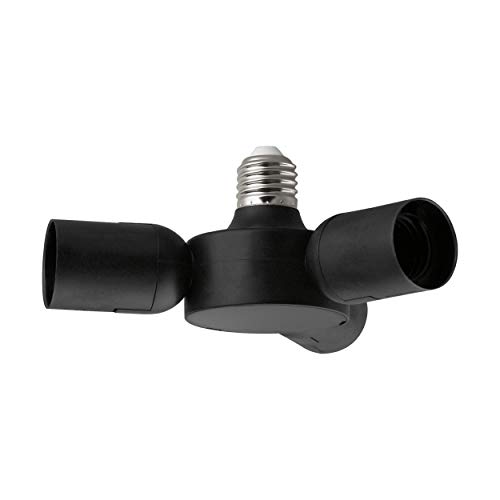 Eglo Adattatore E27 3, 20 W, Nero