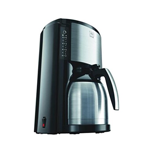 Melitta Look Iii Therm Selection 1011-12 Bk, Macchina Da Caffè A Filtro Con Thermos, Aromaselector, Nero