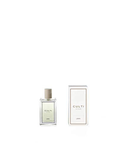 Culti Profumo Per Ambienti Spray Da 100 Ml Milano | Fragranza Linfa, Al Ribes Bianco E Legno Di Cedro. Diffusore Per La Casa