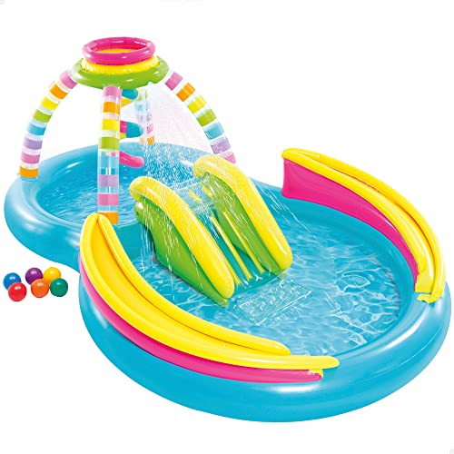 Intex 56137Np - Play Center Rainbow, 295X191X109 Cm