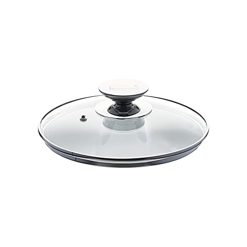 Berndes Coperchio Bombato Bordo Inox Vario 20 Cm, Vetro Temperato