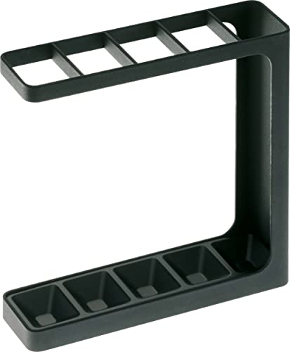 Yamazaki Umbrella Stand Portaombrelli, Acciaio, Nero, 24X7X27 Cm
