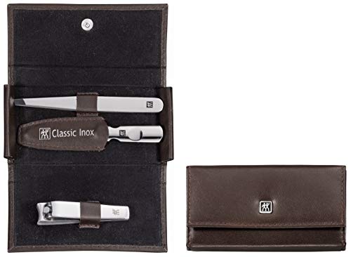 Zwilling Classic Inox 97435-006-0 Astuccio Tascabile, Cuoio, Marrone