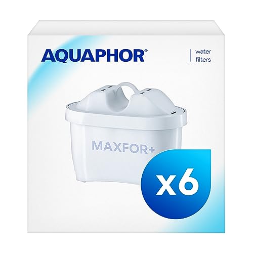 Aquaphor Cartuccia Filtrante Maxfor+ Kit 5 +1 I Filtro Per Calcare, Cloro, Metalli Pesanti E Altro I 200L Di Acqua Pulita I Tecnologia Aqualen I Per C